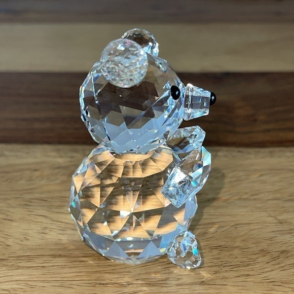 Swarovski Faceted Large Crystal Teddy Bear Figurine - Picture 2 of 6